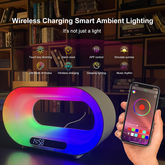 Multifunktion LED Wireless Charger