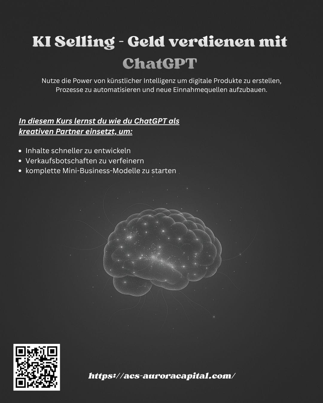 KI selling- Geld verdienen mit Chat GPT - AI Selling - Making Money with ChatGPT